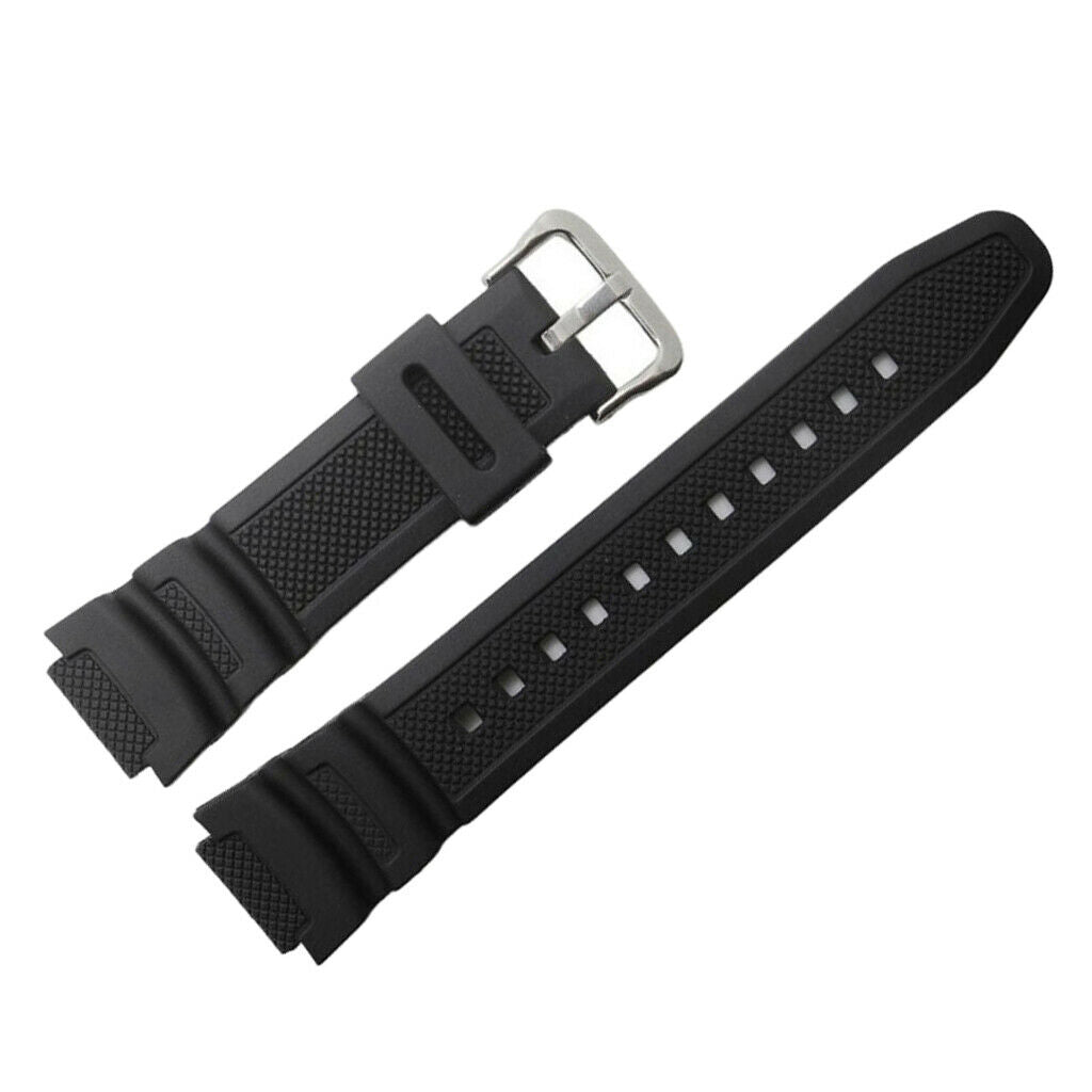 Silicone Watch Band for   AQ-S800W SGW-300H SGW-500H W-S200H W-800H .