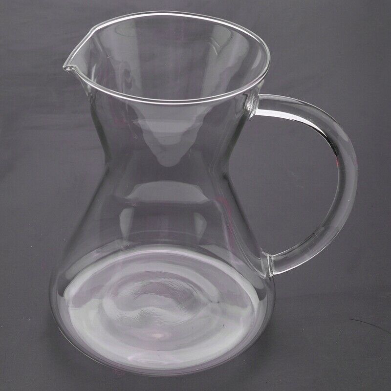 400Ml Pour Over Coffee Maker Drip Thicken Glass Container Hand Percolators StaD5