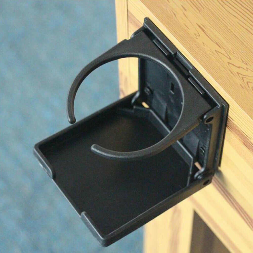 1 Pair of Foldable Adjustable Cup Holders Universal Fit For Car // Truck