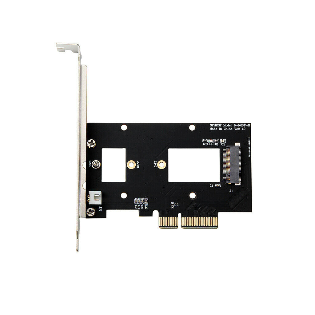 PCI-E 3.0 X4 Lane Host Adapter Converter Card M.2 M Key Ssd To Nvme+Fan