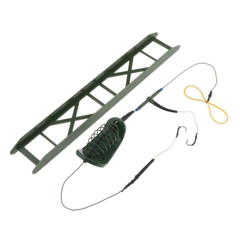 Fishing Baits Hook Lure Trap Hooks with Spring Feeder Coarse Fishing Tackle