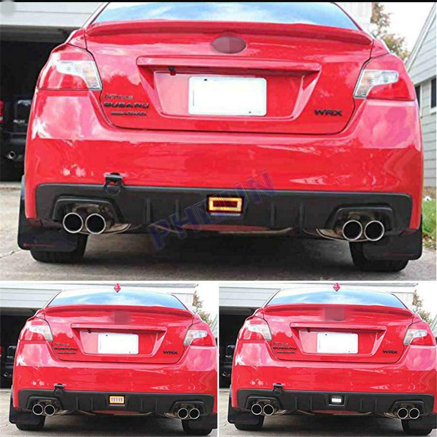 For Subaru WRX STi Impreza XV Crosstrek Rear Fog Lamp Brake Reverse Light Lamp