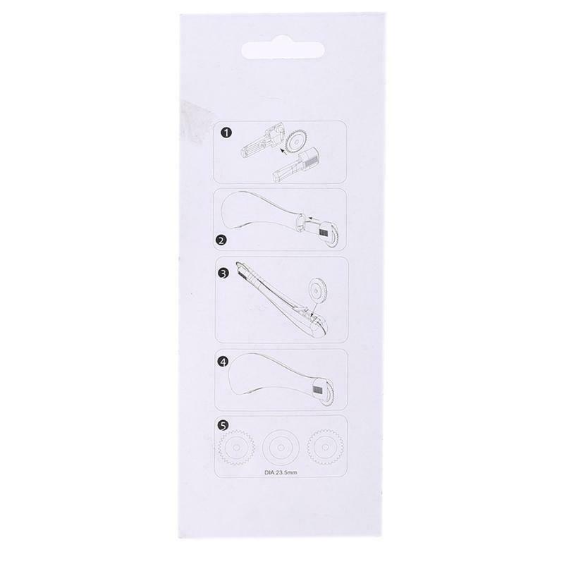 Plastic Overstitch Wheel Gear Roulette Spacer Sewing Cloth Craft Tool Marking