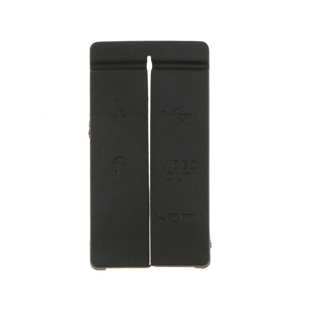 USB/MIC/ /AV OUT Rubber Door Cover Port Skin Replacement for Canon 50D