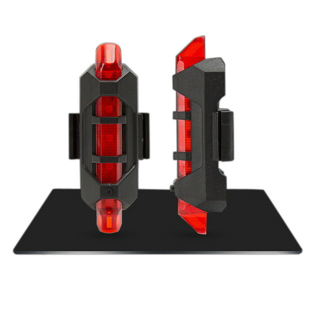 Mountain Bike Tail Light USB Rechargeable LED Bicycle Taillight Warning Light