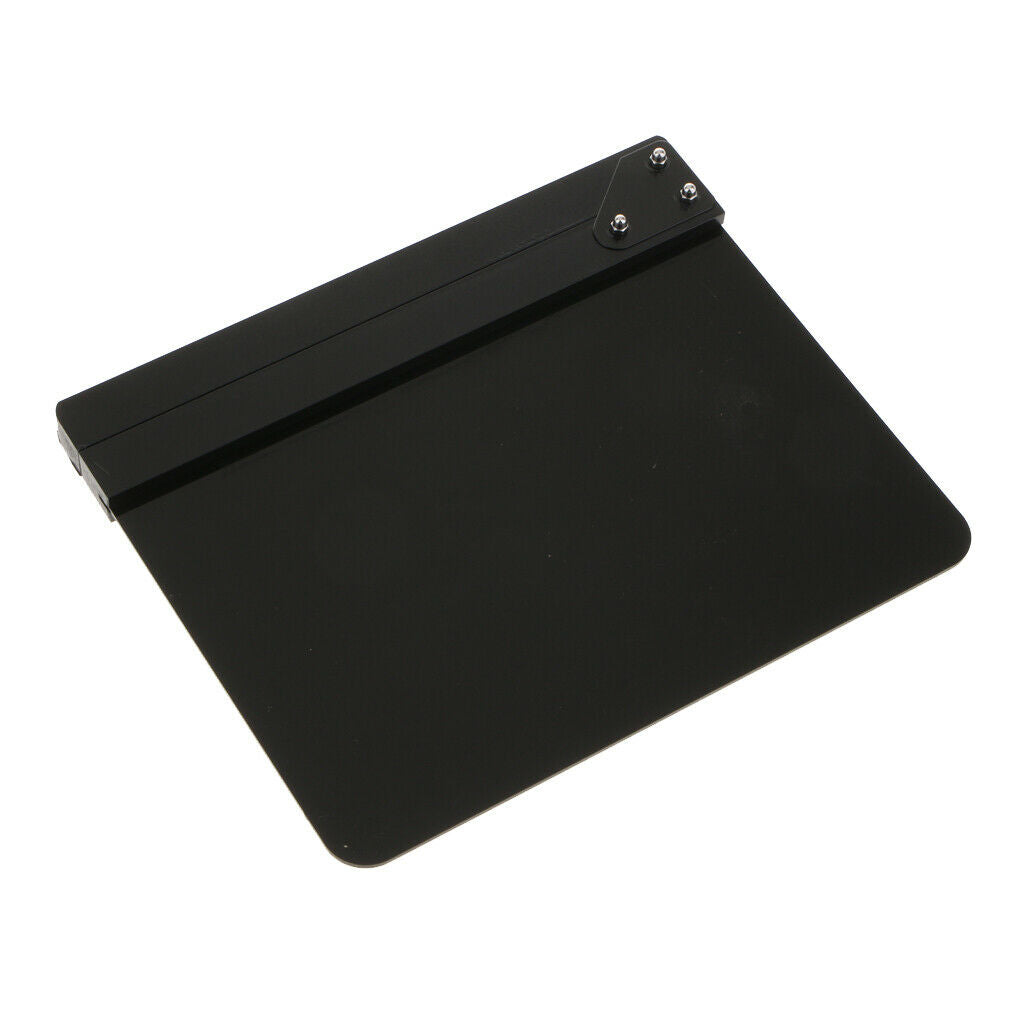 Acrylic Clapboard Dry Erase Director TV Film Movie Slate Cut Action Scene