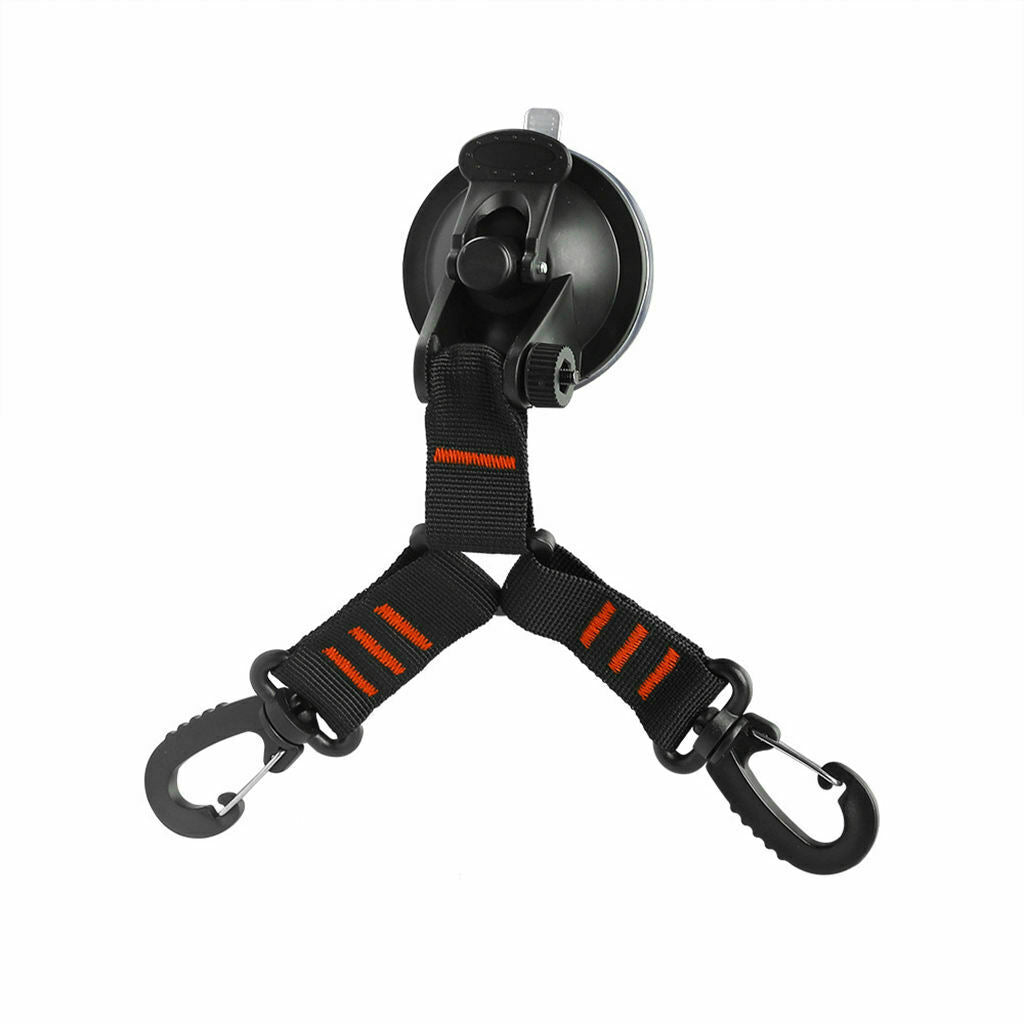 Heavy Duty Suction Cup Anchor with Dual Hooks Multifunction for Pool Tarps