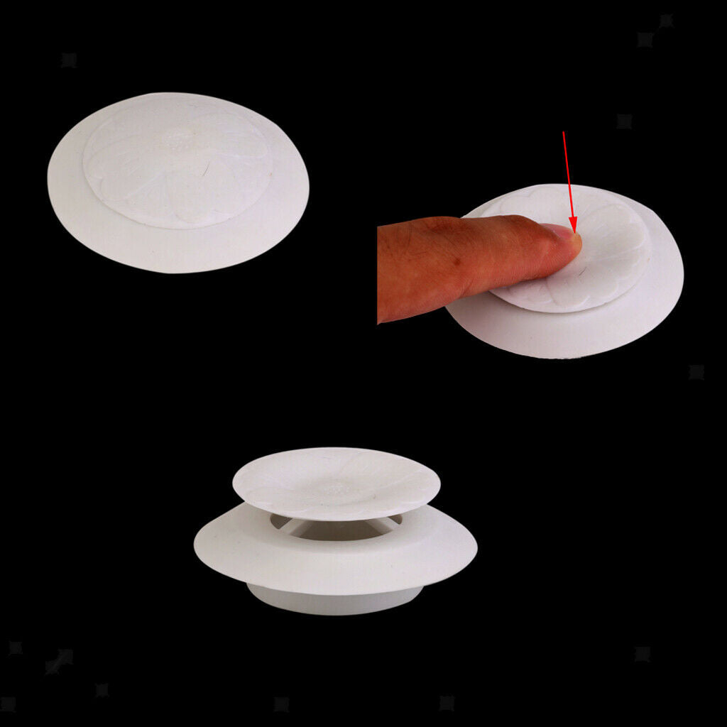 Double Wall Rubber  Up Plug Stopper for Kitchen Bathroom Bathtub Sink 4cm