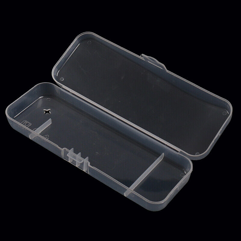Practical Plastic Clear Transparent Collection Razor Cont Case Storage BoxBDAU