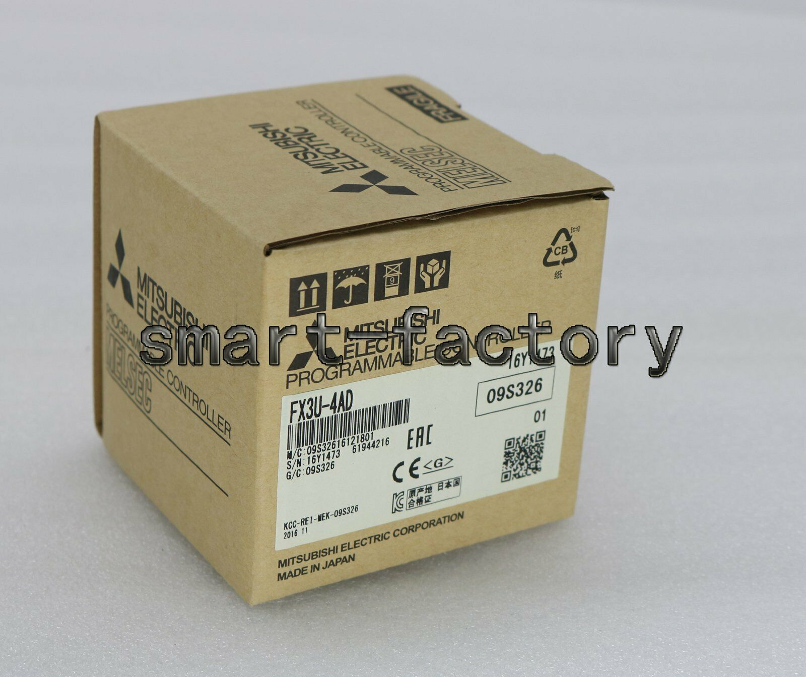 New In Box Mitsubishi FX3U-4AD FX3U4AD PLC Module one year warranty