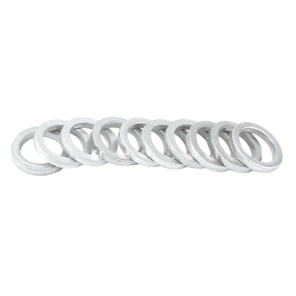 Bag of 10pcs Bike Bicycle Spacer Washer for Stem Chainwheel Chainring Fixing