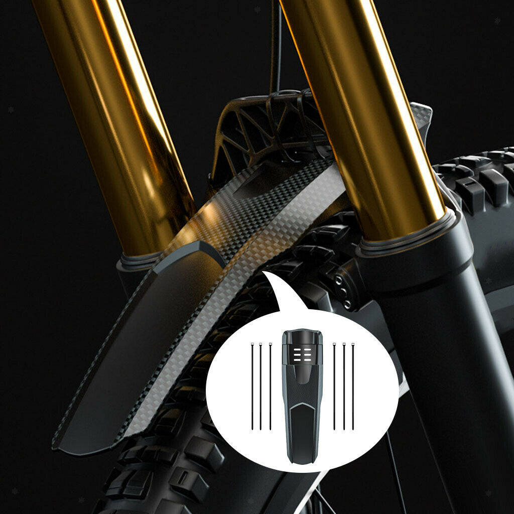 Bike Mudguard Set, Mountain Bike Mudguards, MTB Mud Guards 12.5" 5.5"