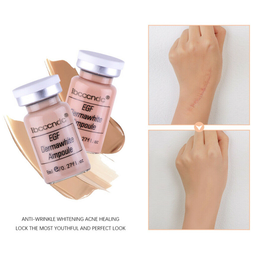 8ml Full Coverage Brightening Liquid Foundation Nourishing Facial Serum 03