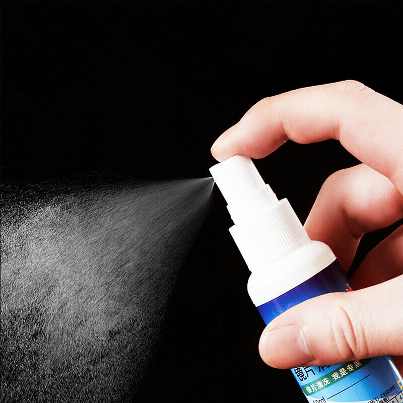 50ml Glasses Cleaner Wipe Nursing Liquid Phone Screen Cleaning Misting Du.l8