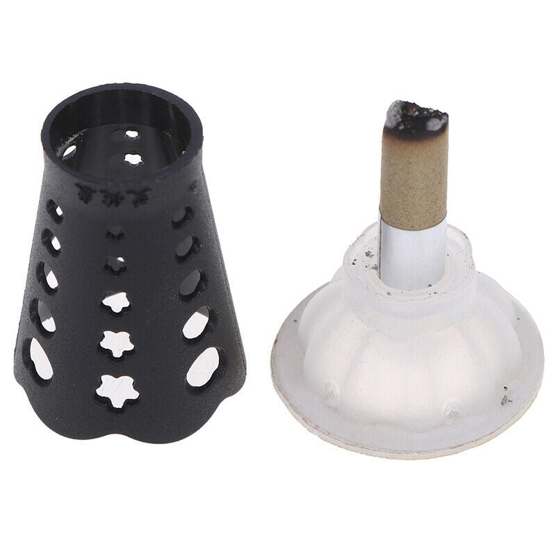 10Pcs Ai Candle Stick Moxibustion Cover Anti-Hot Anti-Ash Moxa Massage Co DS Kt