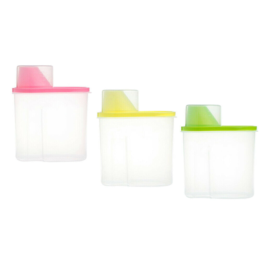 Kitchen Dried Cereal Dispenser Store 2.5L Food Storage Box Safe Containers