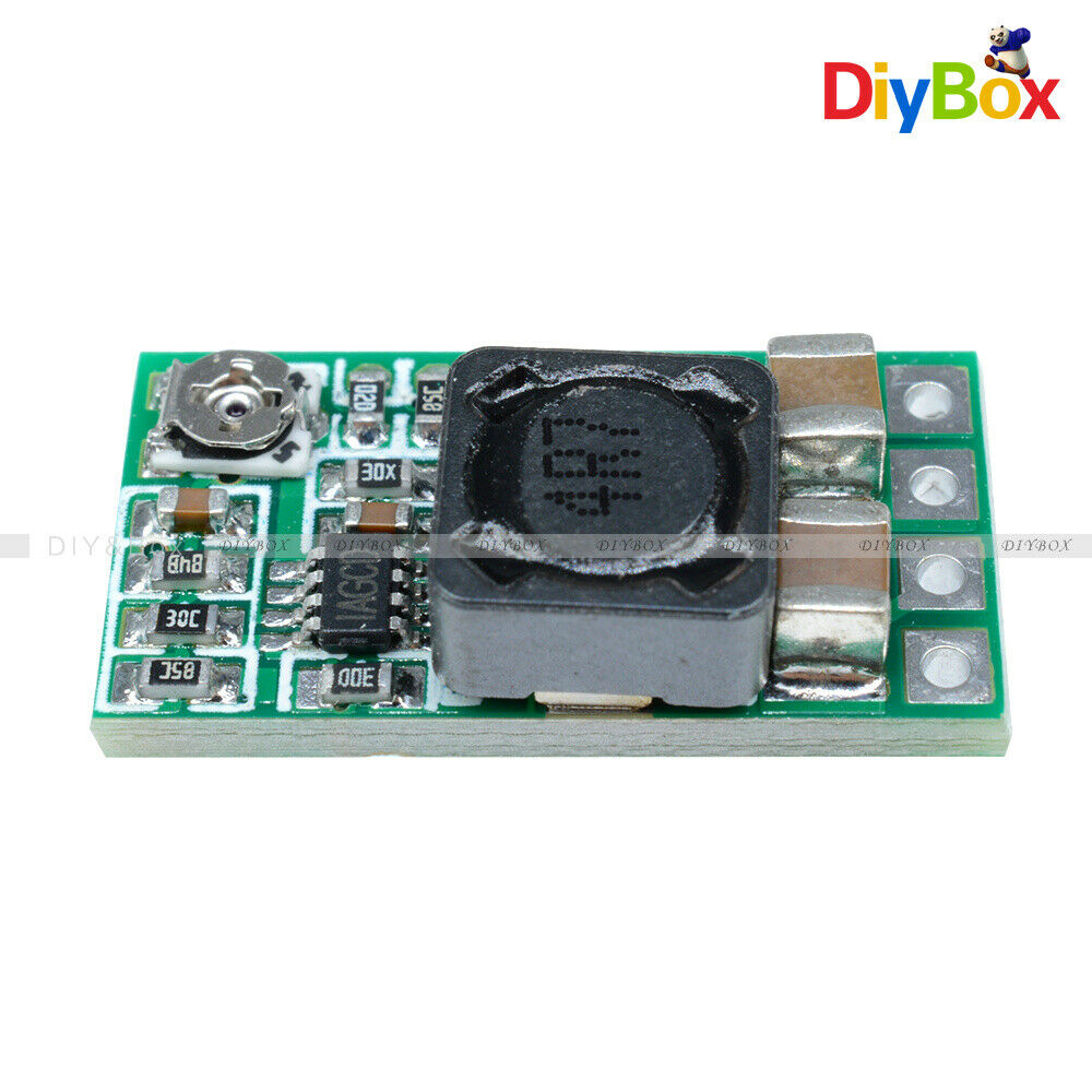 2PCS Mini Buck Converter DC-DC 12-24V To 5V 3A Step Down Adjustable Power Module