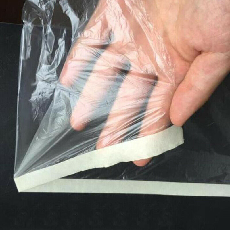 Clear Paint Plastic Protective Masking Film Cover Roll Sheet Prevent Penetration