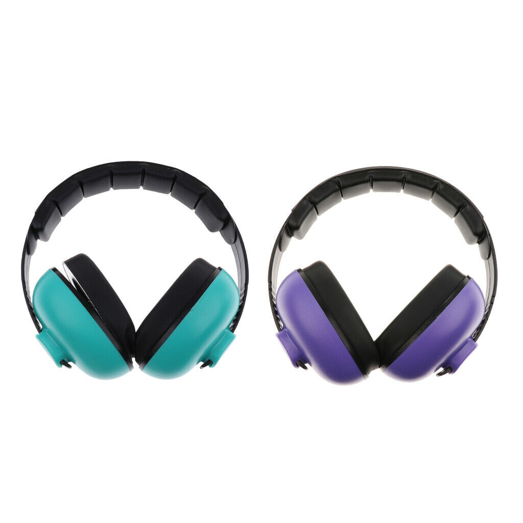 2pcs Kids Earmuffs Hearing Protection Ear Defenders for Baby Infants and Special