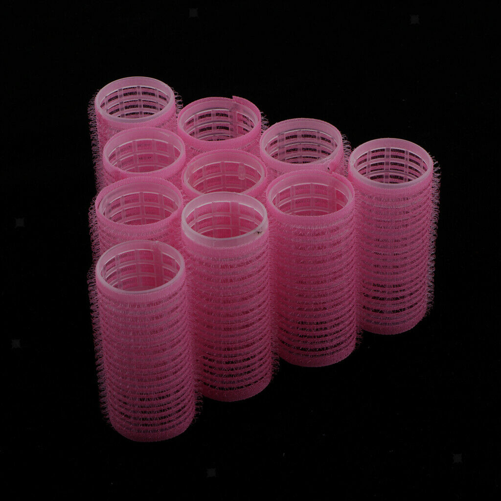 20PCS Self Grip Hair Setting Rollers Curls Waves Cling Styling Hair Tool
