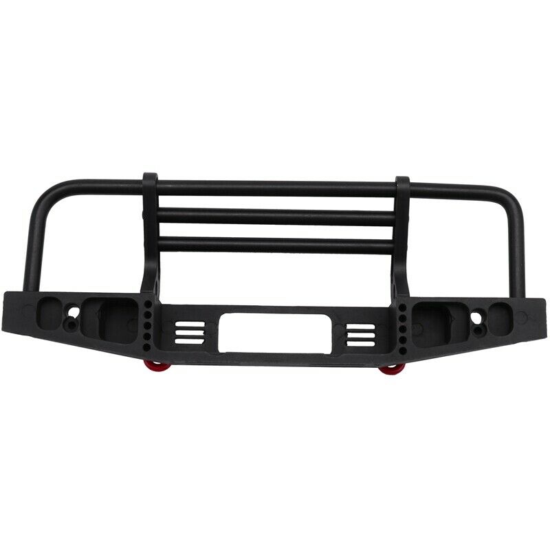 Adjustable Metal Front Bumper with 2 LED Light for 1/10 RC Cler Traxxas 4 DefeG7