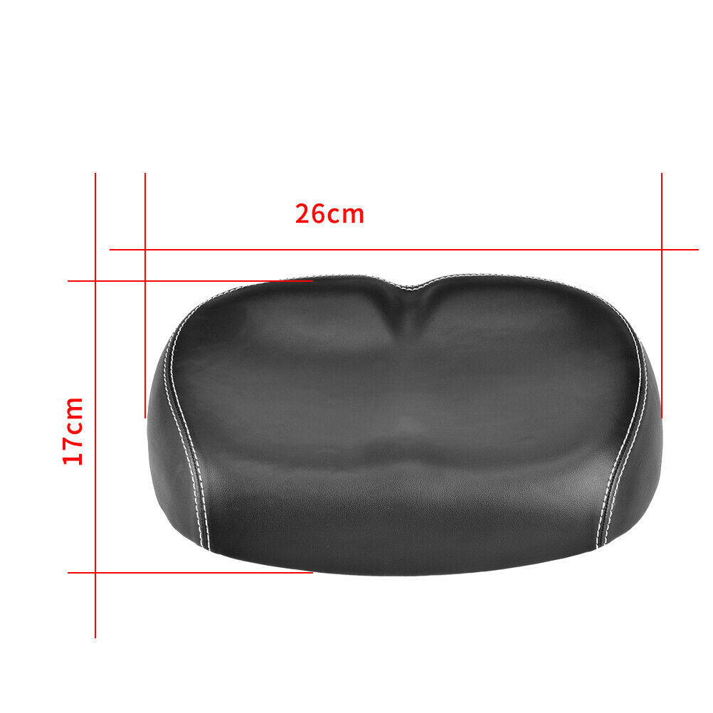 Comfortable PU Pad Big Ass Bike Cycling Noseless Saddle Bicycle Seat CushionSJ
