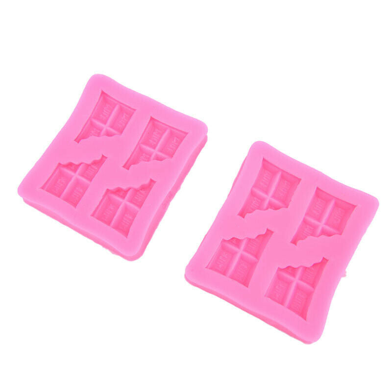 Chocolate Candle Mold Making DIY Soap Dessert Silicone Mold Fondant Baking Mo Qx