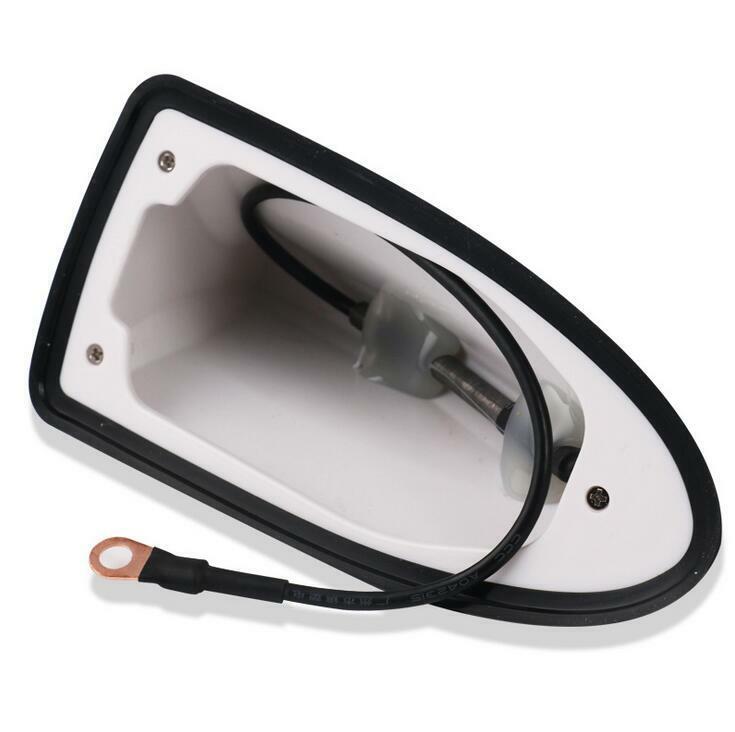 Auto Car Roof Antenna Shark Fin Aerials AM/FM Signal Radio Aerial Carbon Fiber