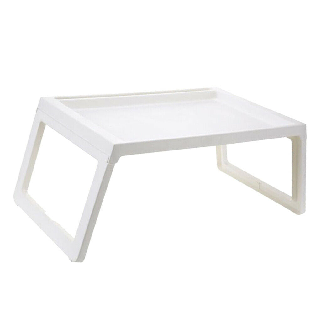 Foldable multi-purpose student desk bed lazy computer desk white White