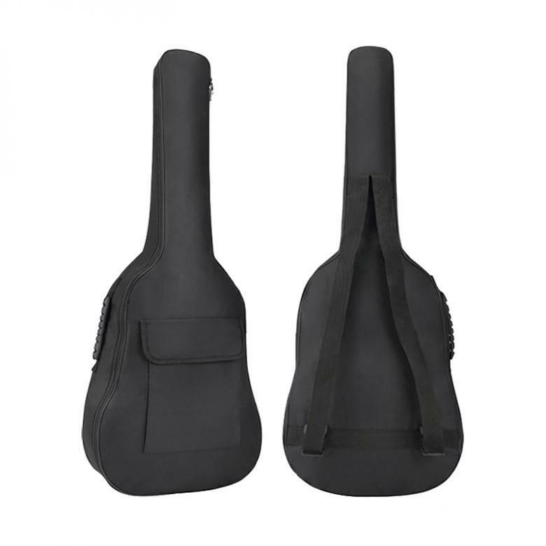 36Inch Guitar Case Gig Bag Double Straps Oxford Fabric Pad 5mm Cotton Thickening