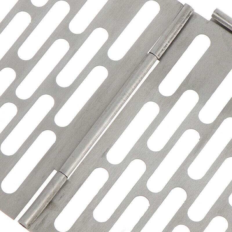 Folding Grill Plate Portable BBQ Stainless Steel Mini Shelf Outdoor Picni.l8