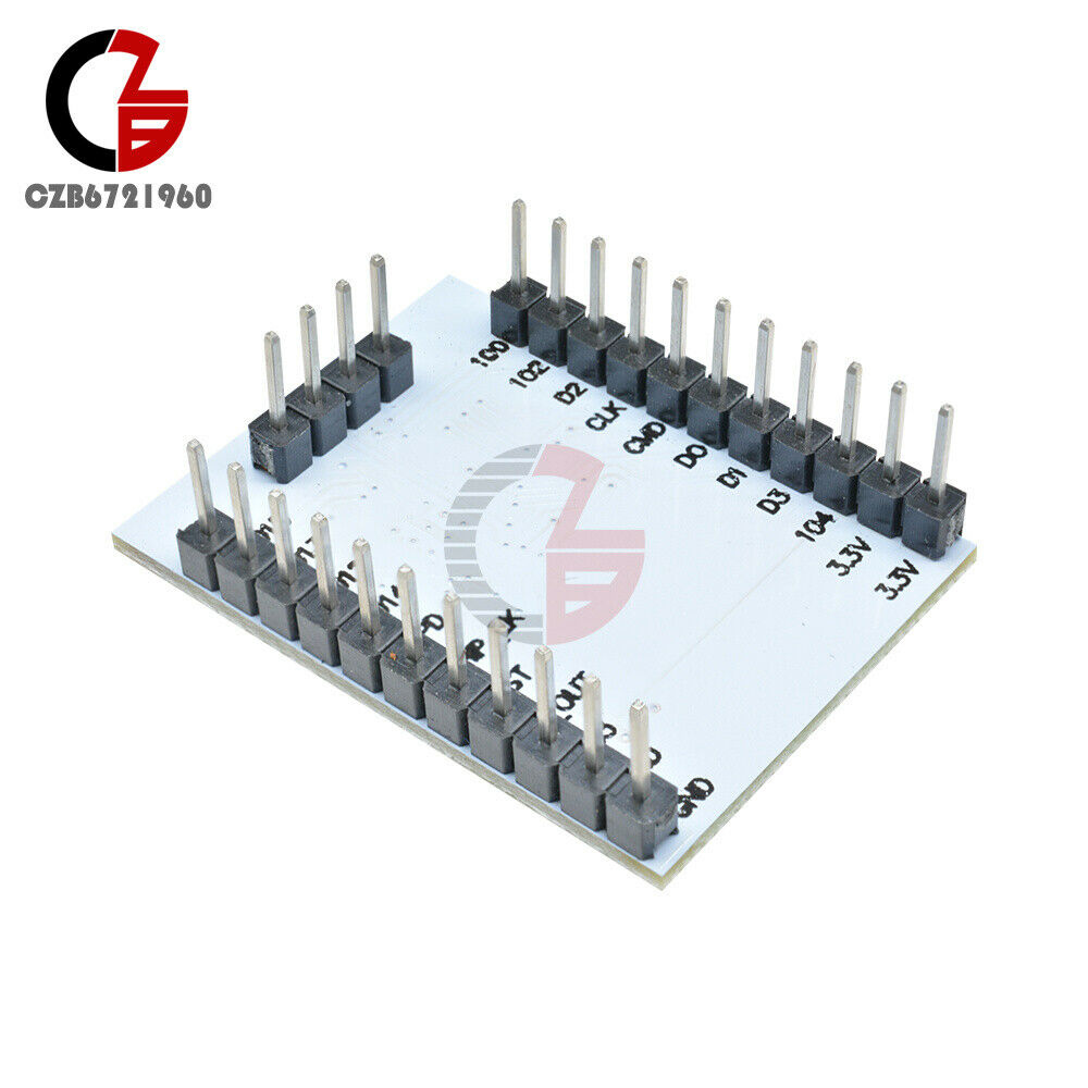 2pcs ESP8266 ESP-201 Serial Port Module Send Receive IO Lead Out WIFI Wireless