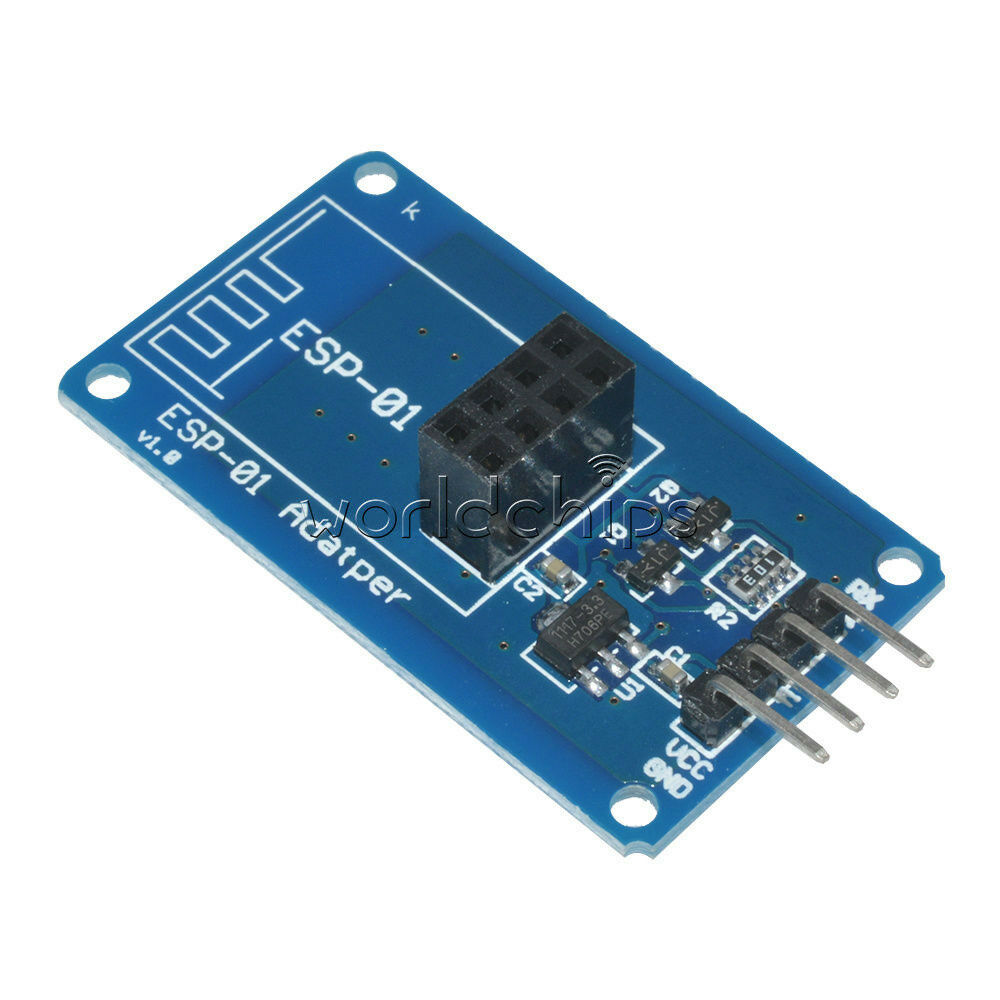 ESP8266 Wi-Fi Serial Wireless ESP-01 Adapter Module 3.3V 5V Compatible Arduino