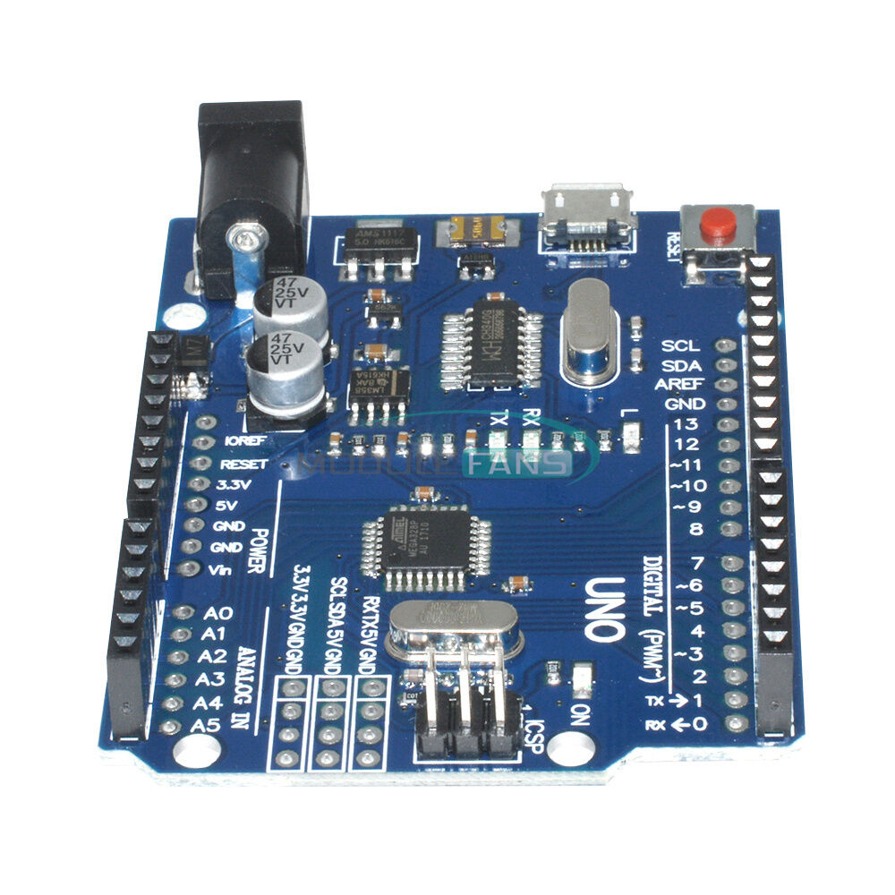New UNO R3 ATmega328P CH340G Micro USB Board DIY