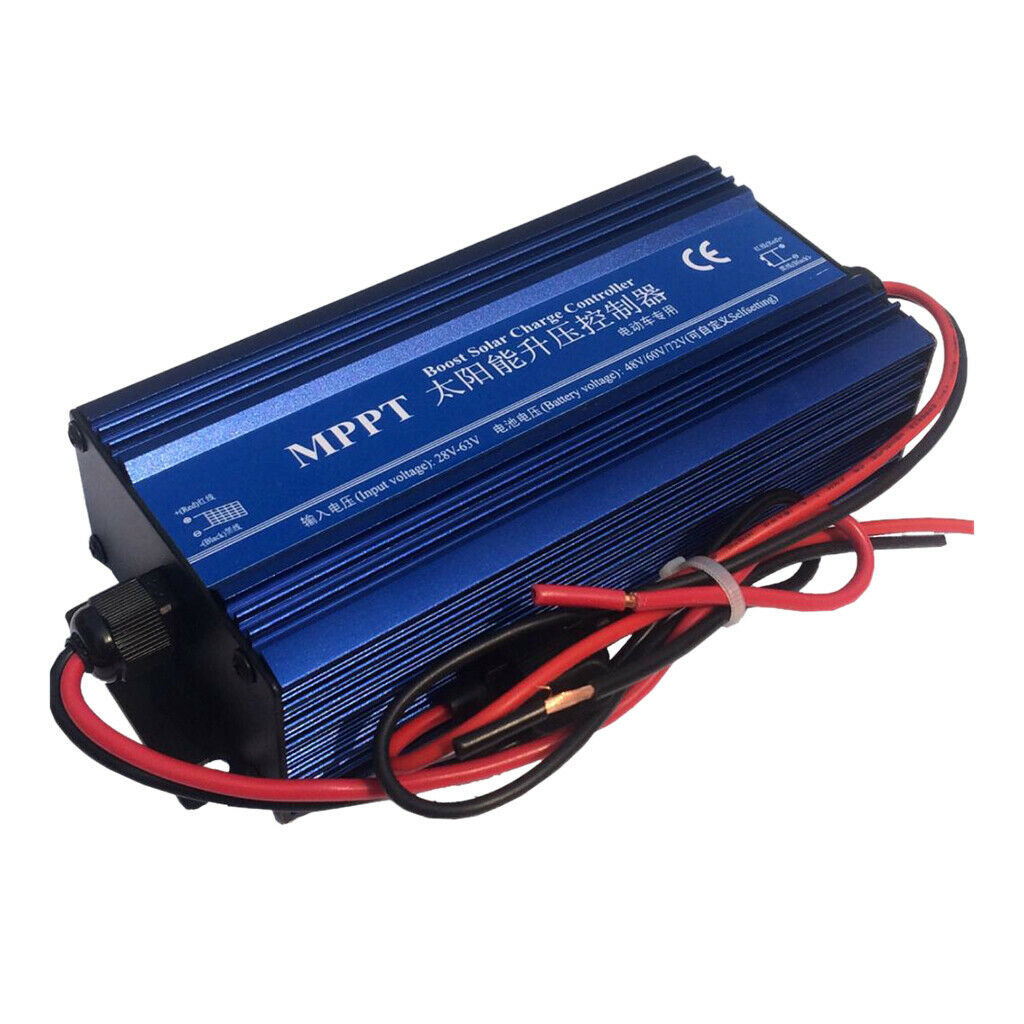 Intelligent MPPT Boost Solar Charge Controller Panel Regulator 48V-72V IP30