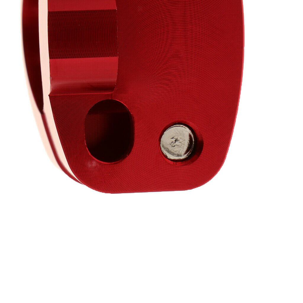 Handle Bar Clamp Adapter Risers Taper Fit for Motorcycle Red