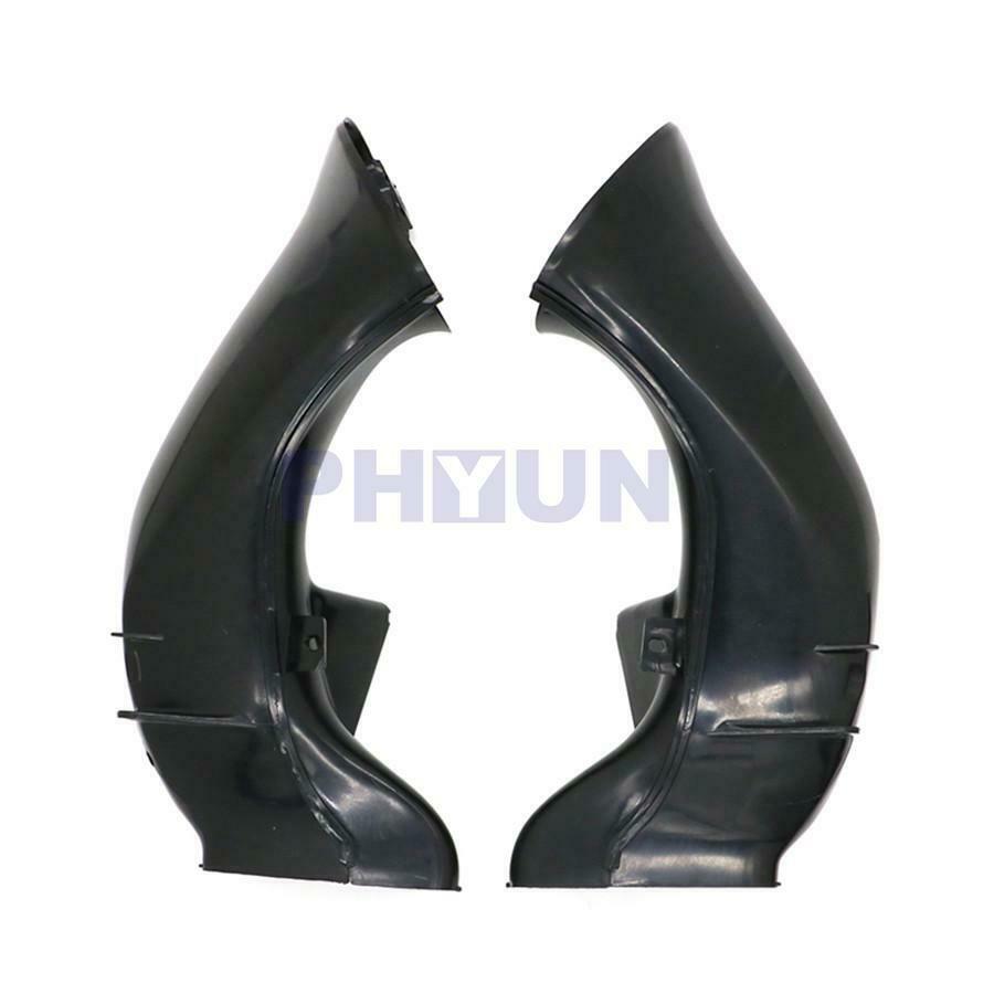 1Set ABS Left & Right Air Intake Tube Hose Duct For Yamaha YZF1000 YZF R1 04-06