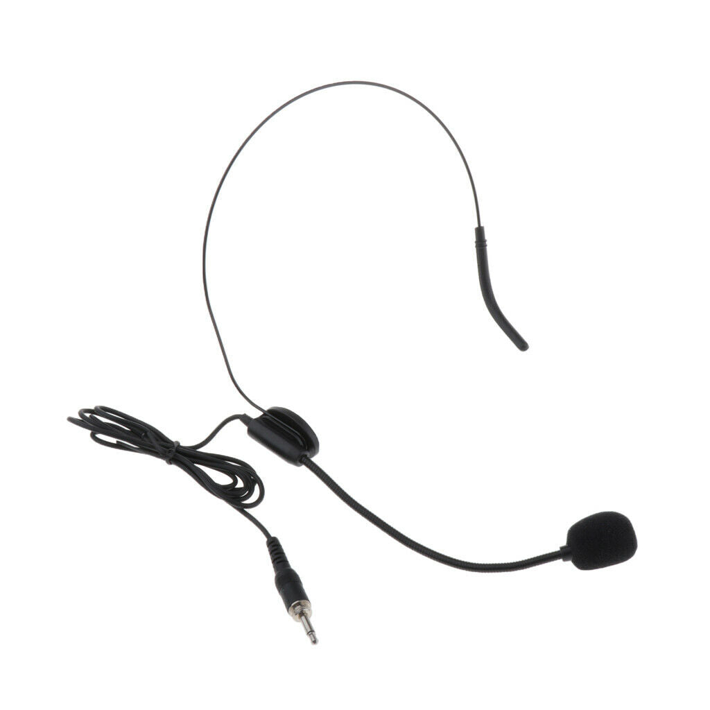 2 Pack 1/8" (3.5mm) TRS w/ Cable Headset Microphone Condenser System for PC