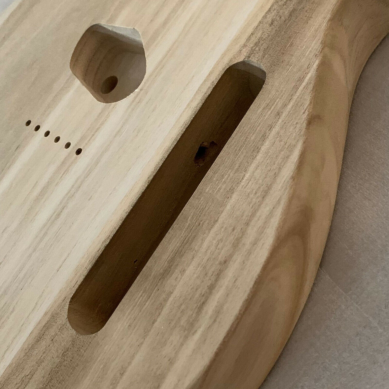 Maple Guitar Body Unfinished T-Style DIY Material Luthier
