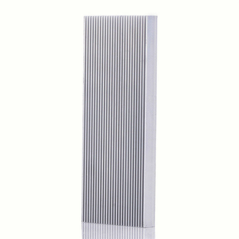 100x41x8mm Aluminum Heat Sink Heatsink For High Power LED Amplifier Transicm