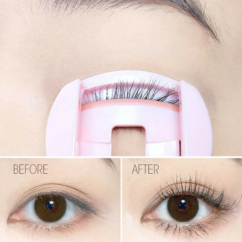 Eyelash Curler Portable Eye Lashes Curling Clip Cosmetic Makeup Tool AccessoFCA