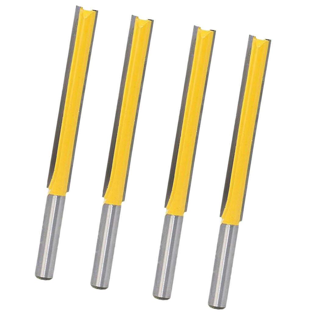 76.2mm Slotted Cutter Extra Long Straight Router Bit Edge Repair Trimming Blades