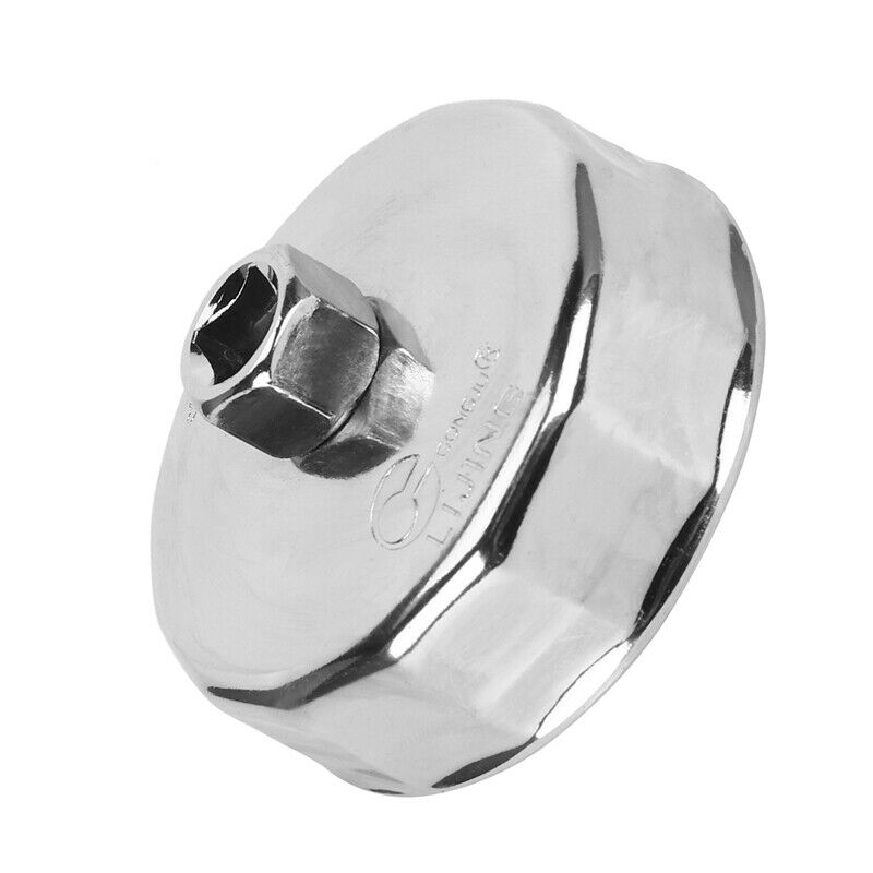 84mm 14 Flutes Oil Filter Cap Wrench Socket Cup Tool for Vehicle Car L2N7N7