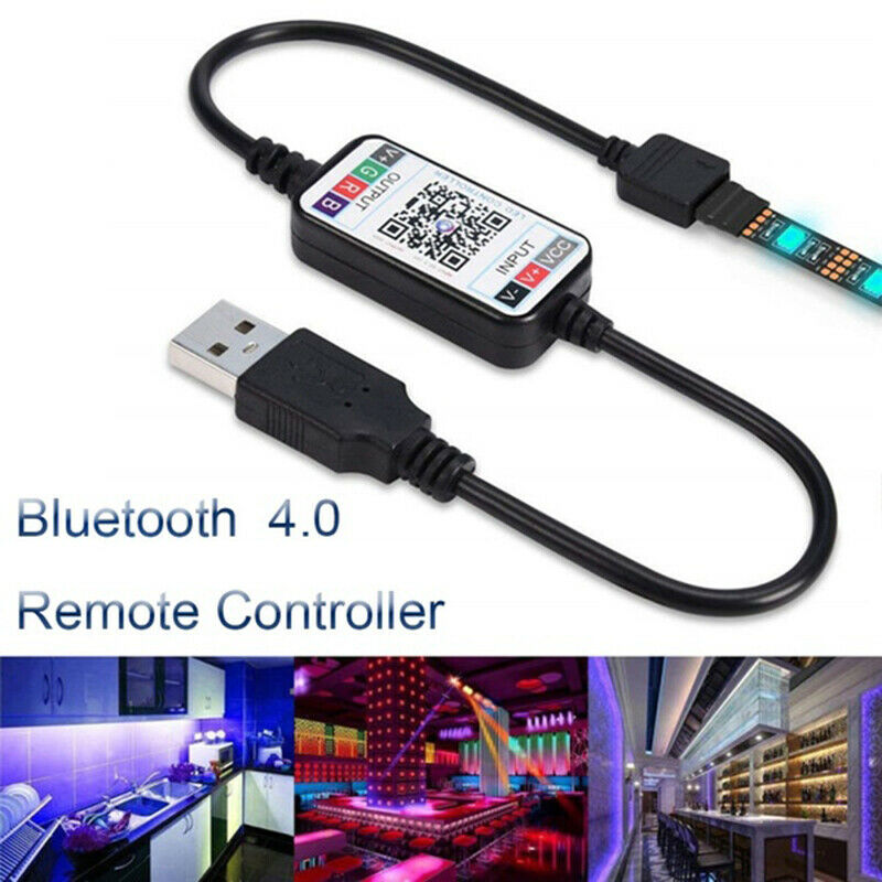 For 3528 5050 RGB Light Strip Smart RGB Bluetooth USB Remote Controller 2020