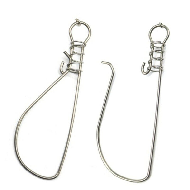 Fishing Accessories Stainless Steel Lock Buckle Fishing Stringer RopesB.bu FG