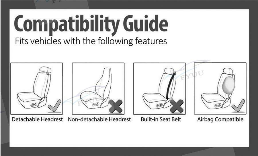 Luxury PU Leather Auto Universal Car Seat Covers for gift Automotive Seat Covers
