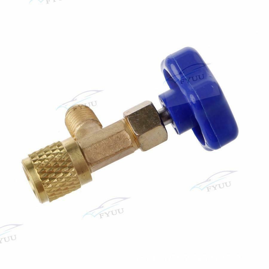 2× For R134a A/C Can Tap 1/2" Tapper Dispensing Valve Adapter Refrigerant Opener
