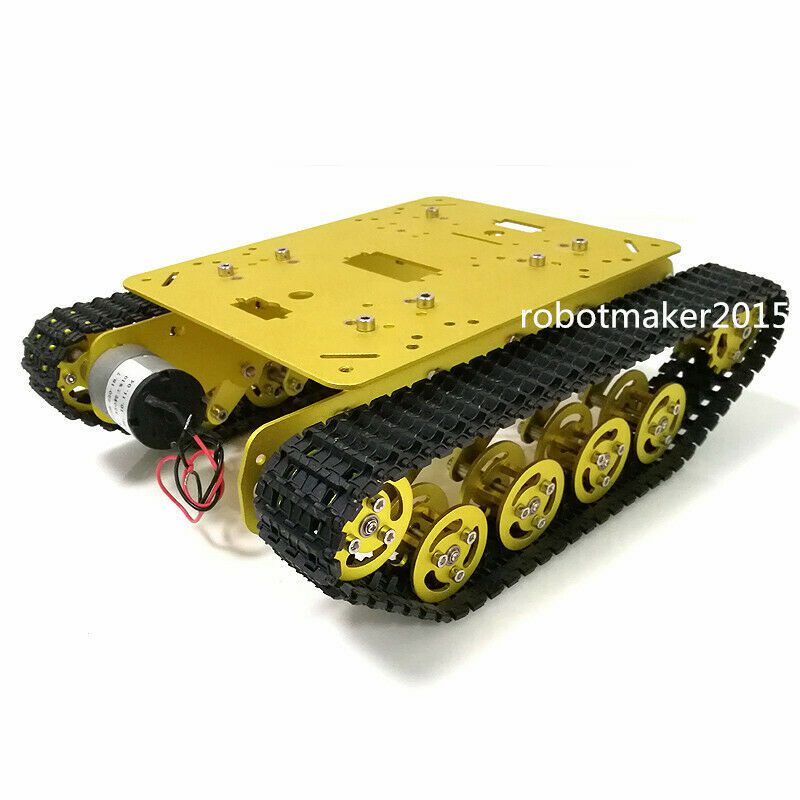 Metal Independent Suspension Tracked Robot Tank Chassis For Arduino Education