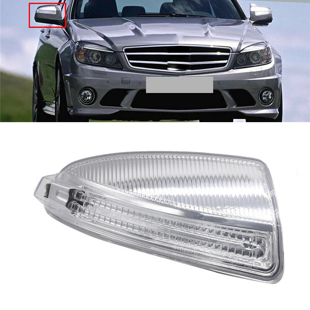 Car Right Side Mirror Turn Signal Light For Mercedes Benz C250 C300 C350 C63 AMG