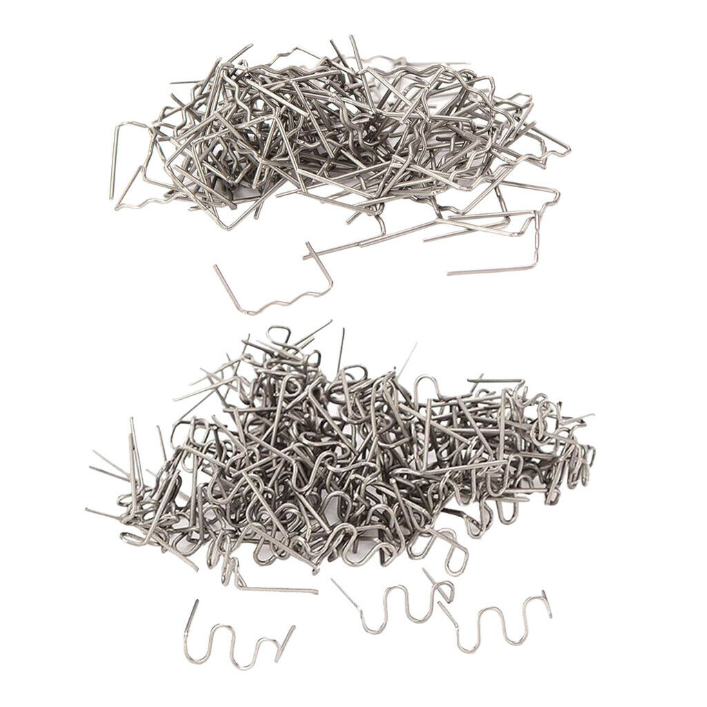 200pcs 0.8mm Mixed Welding Staples for Car Bumper Welder Welding Repairing
